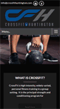 Mobile Screenshot of crossfithuntington.com